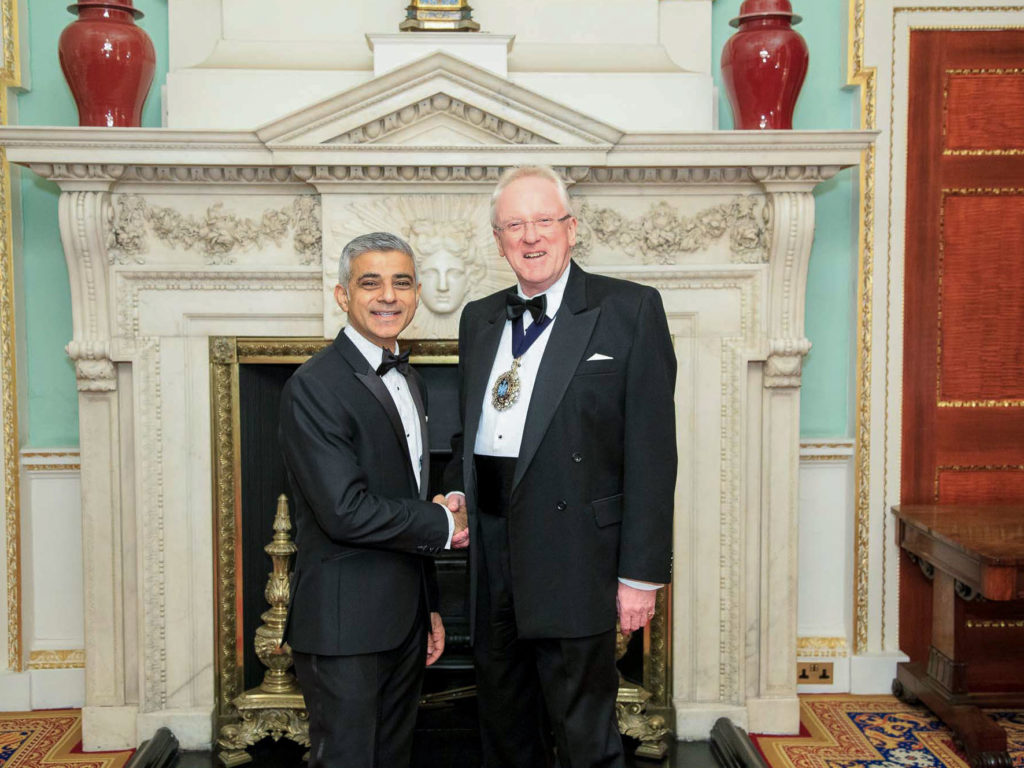 Photographer at Mansion House, London