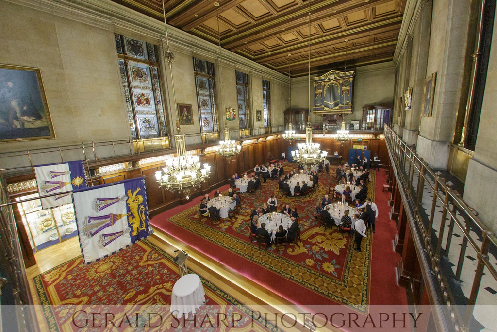 Photographer at Merchant Taylors Hall, London